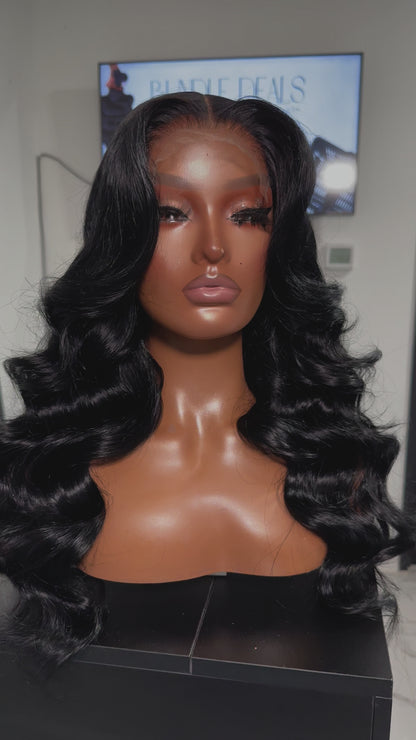 Glueless Jet Black Closure